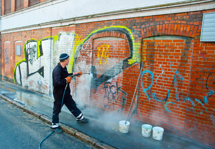 Graffiti Removal by Trident Pro II, LLC 